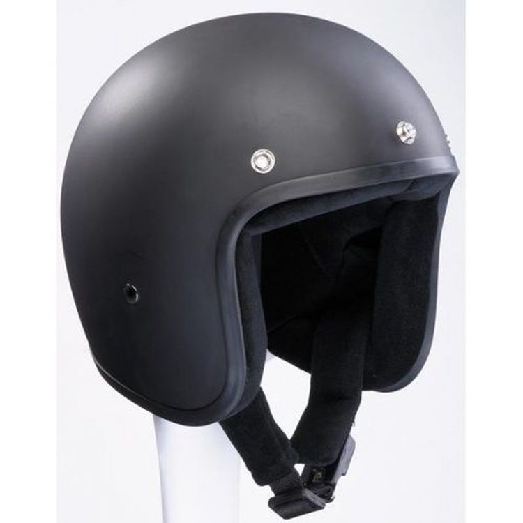 Bandit Jet Motorcycle Helmet - Matte Black